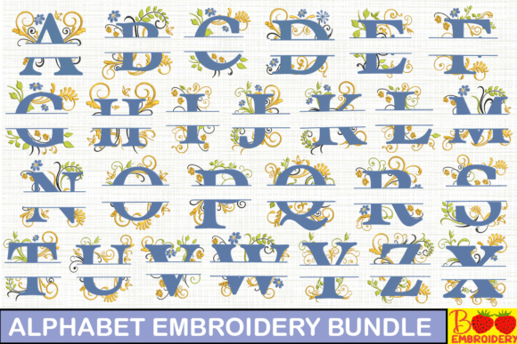 Alphabet Embroidery Bundle Review for Holiday Collections