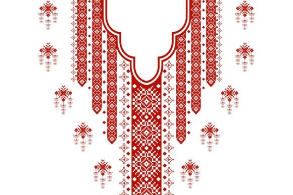 Beautiful Boho Neckline Embroidery Review