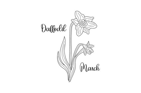 Birth Month Flowers - March Embroidery Review