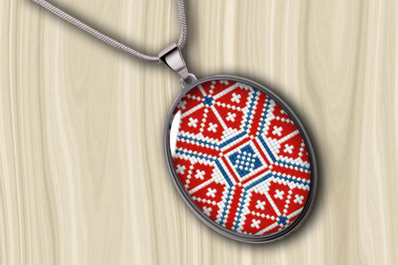 Digital Collage Sheet - Folk Embroidery