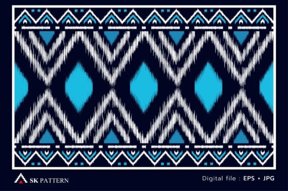 Embroidery Geometric Seamless Pattern Review