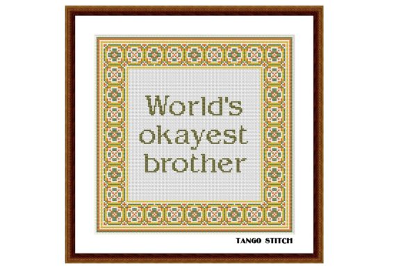 Funny Brother Birthday Quote Embroidery Review