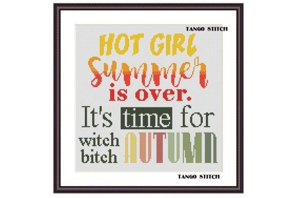 Hot Girl Summer is Over Embroidery Review