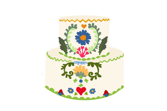 Mexican Embroidery Cake, Two Layer Review