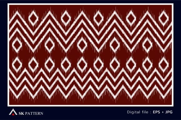 Pattern Embroidery Geometric Design Review for Apparel Projects