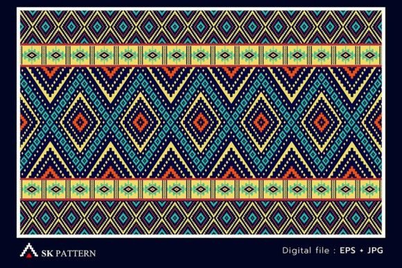 Pattern Ethnic Embroidery Vector Design Review
