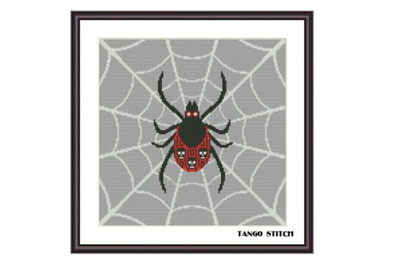 Spider Cross Stitch Ornament Embroidery Review