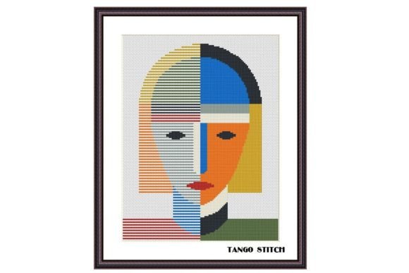Suprematism Art Woman Embroidery Design Review