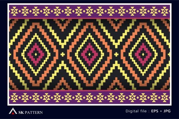 Vector Pattern Ethnic Embroidery Review for Personalized Gifts