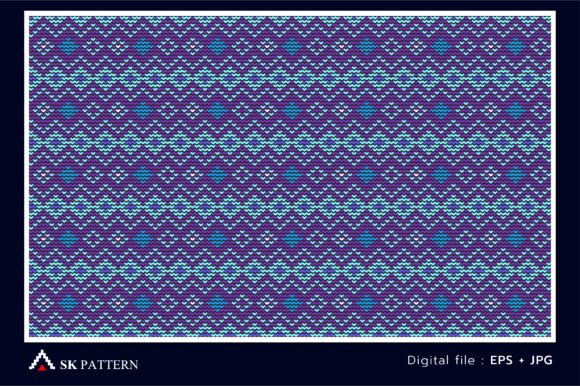 White and Purple Embroidery Crochet Design Review